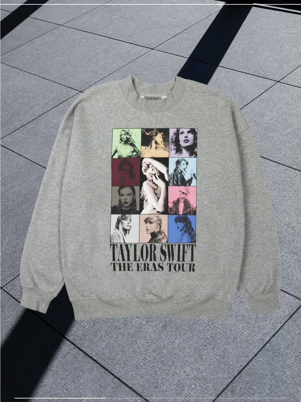 TAYLOR SWIFT | THE ERAS TOUR II GRAY CREWNECK
